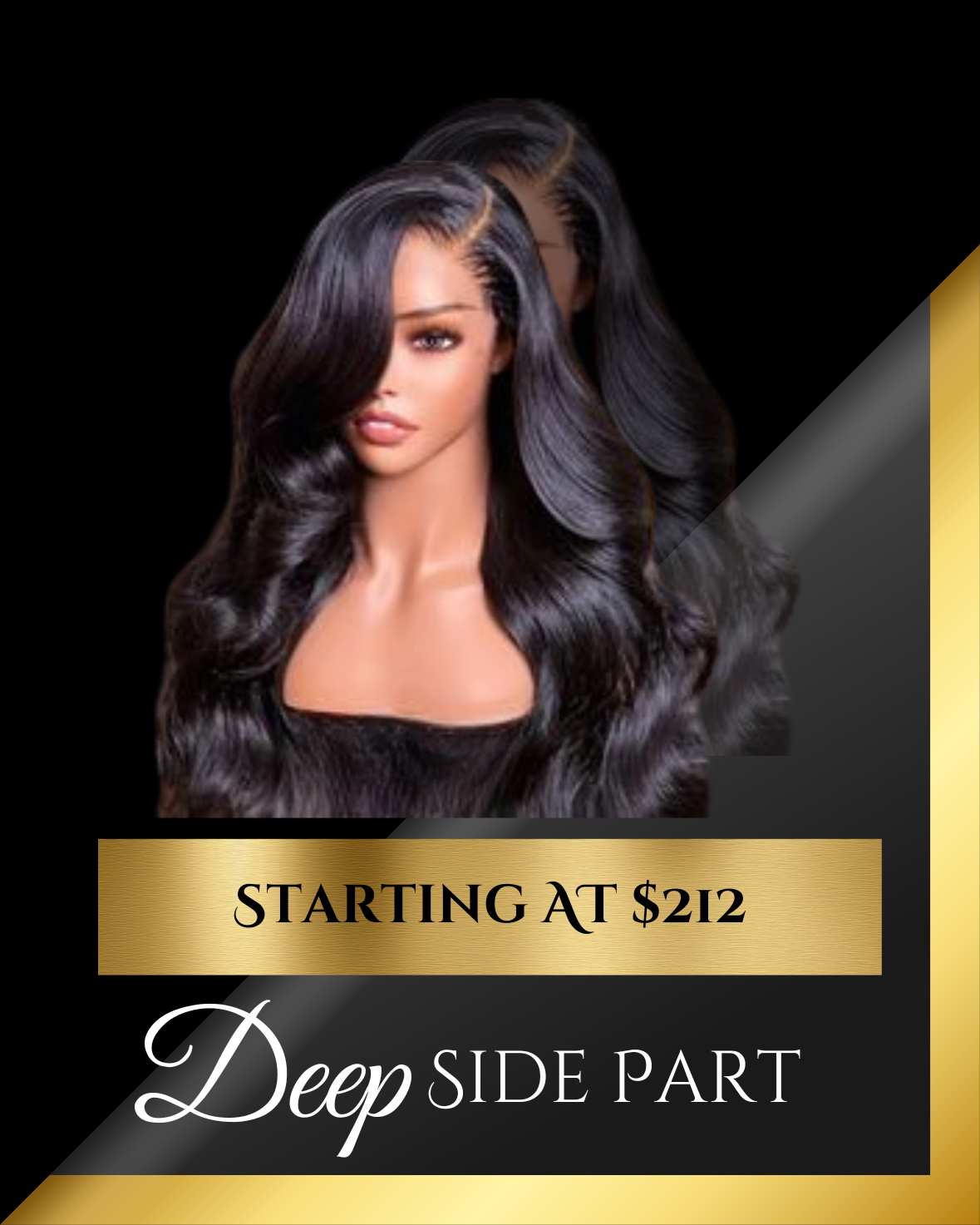 Deep Side Part Wigs