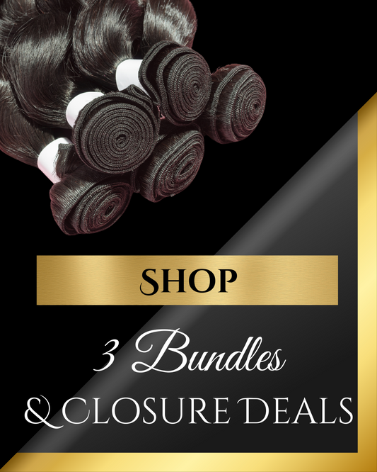 3 Bundles and 5x5 HD Closure Deals